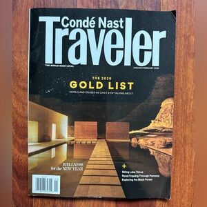 Condé Nast Traveler Magazine - The 2026 Gold List - January/February 2026